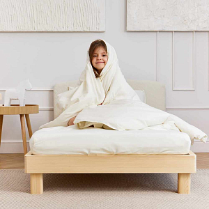 Кровать детская Happy Baby "SOMNA", молочная